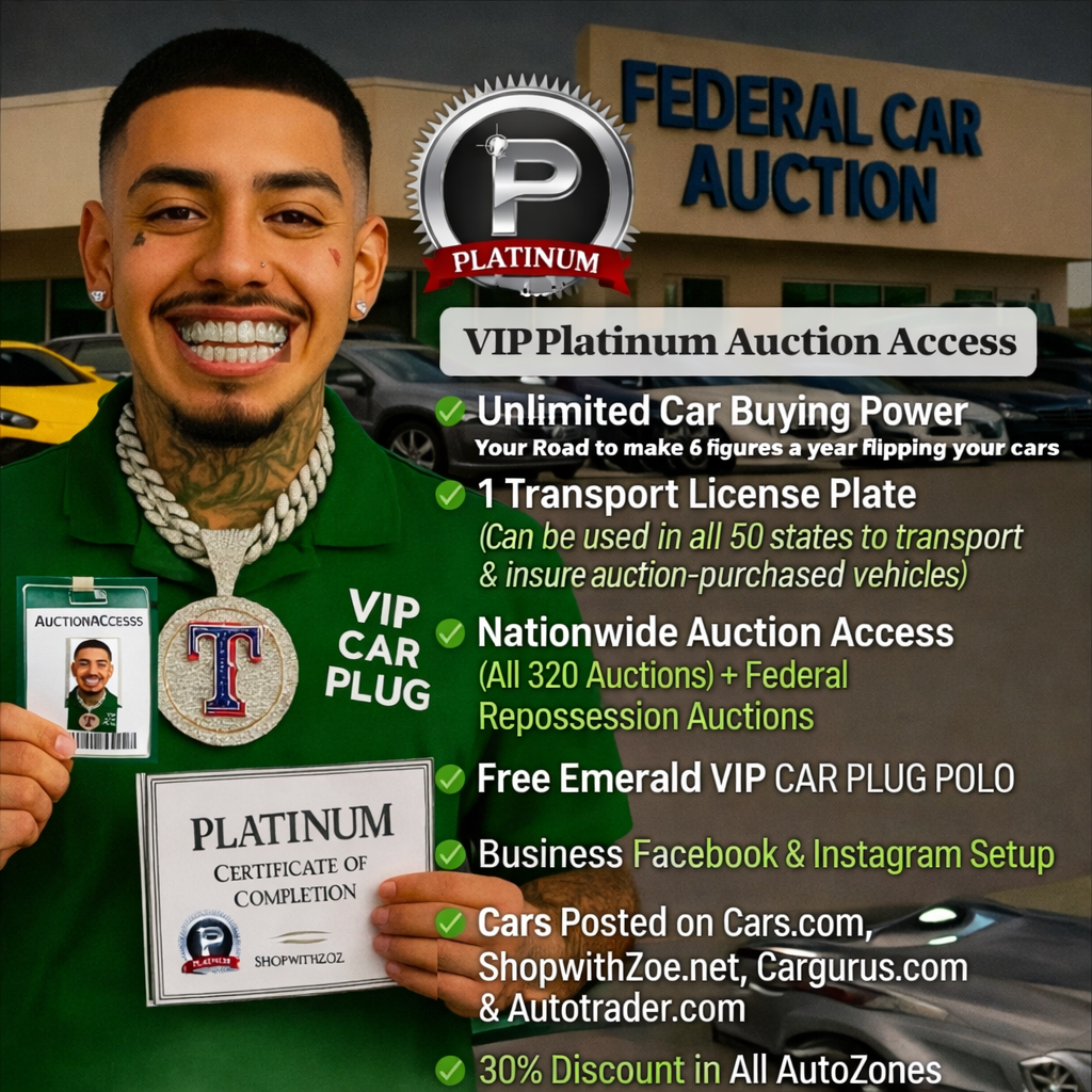 Platinum Auction License / Dealer Only Auction Access